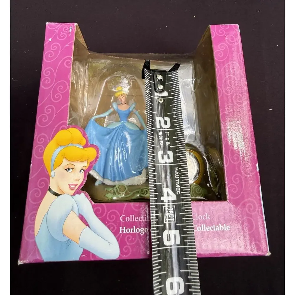 Rare Disney World Parks Cinderella Pumpkin Clock Brand New! MIB!